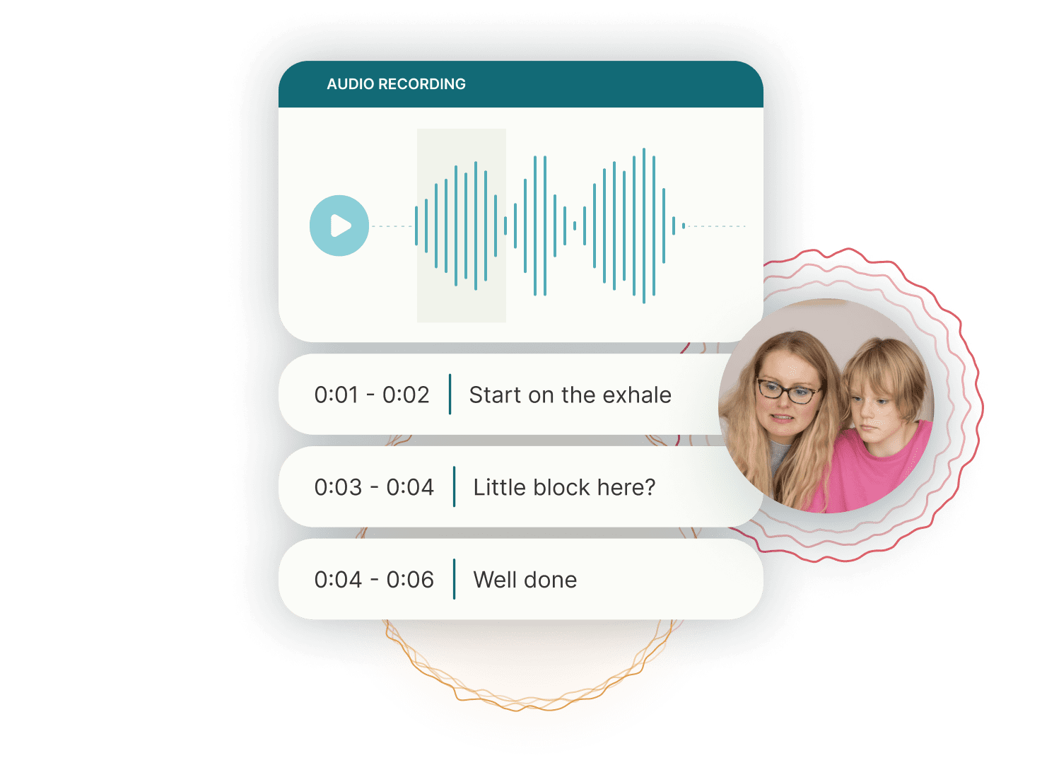 audio recording with annotation